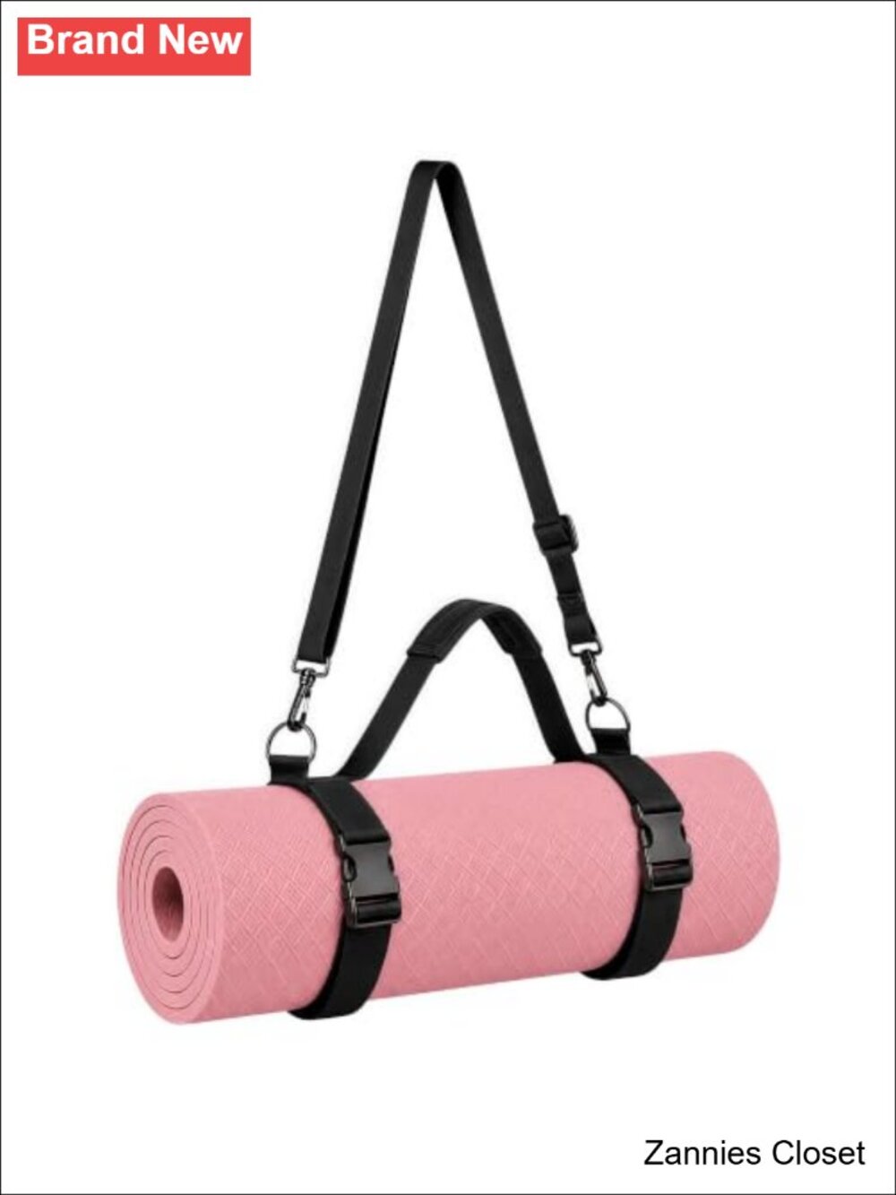 ✨ Yoga Mat Strap Adjustable Sling with Handle Nylon Neoprene Carrier for